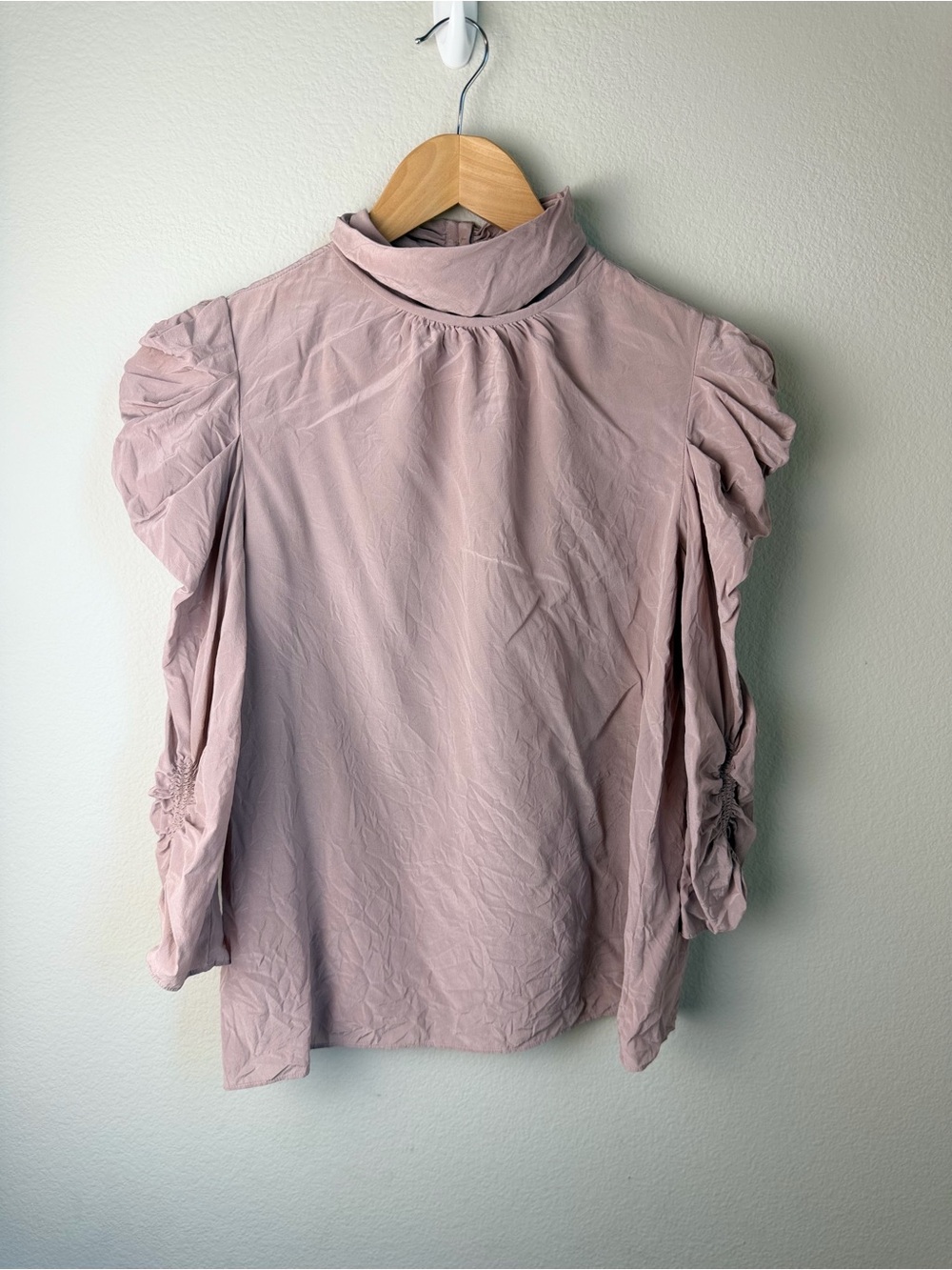 Kate spade Women's Mauve Puff-Sleeve Blouse